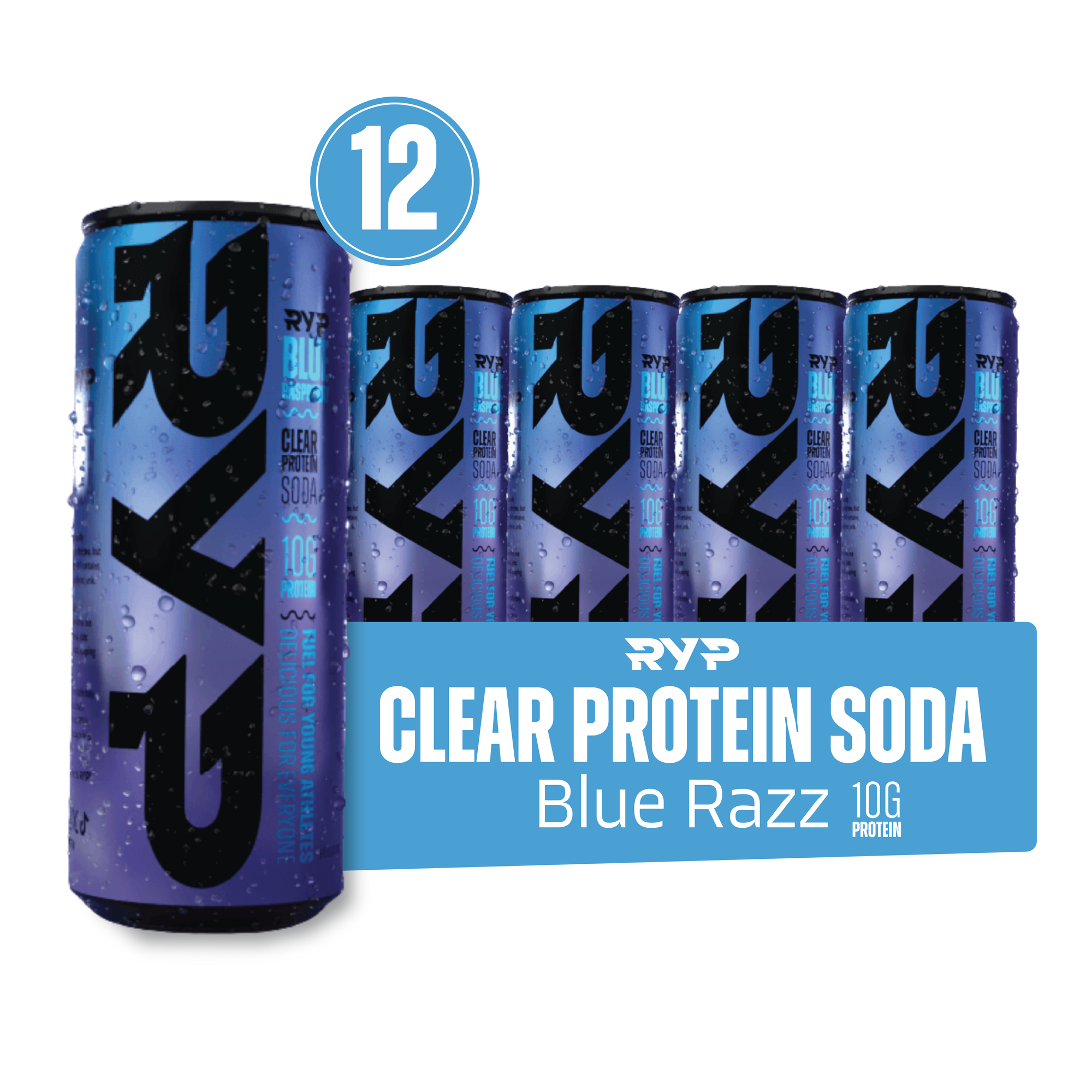 PRE-ORDER RYP Clear Protein Soda 12 Pack