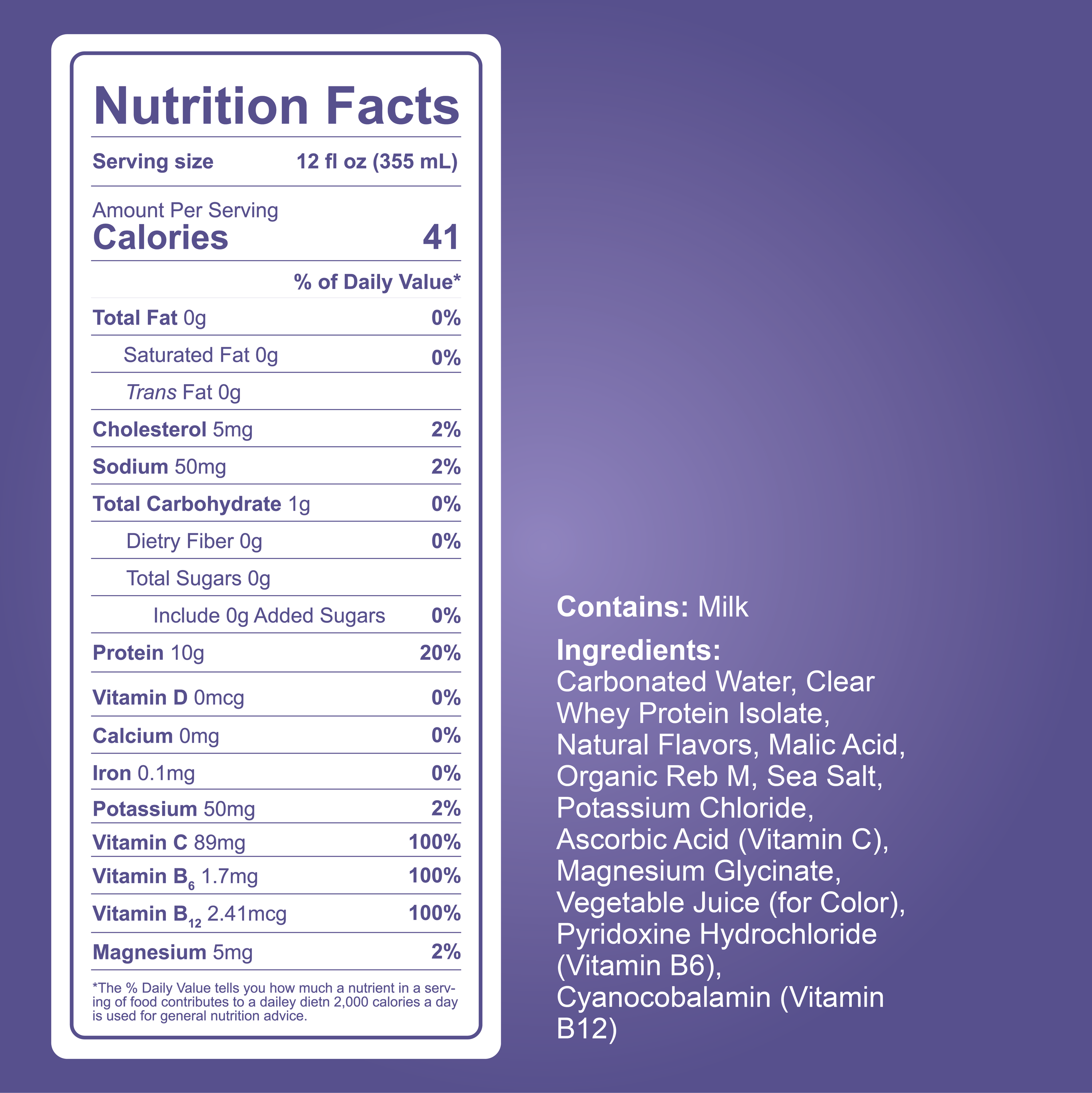 PRE-ORDER RYP Clear Protein Soda 12 Pack