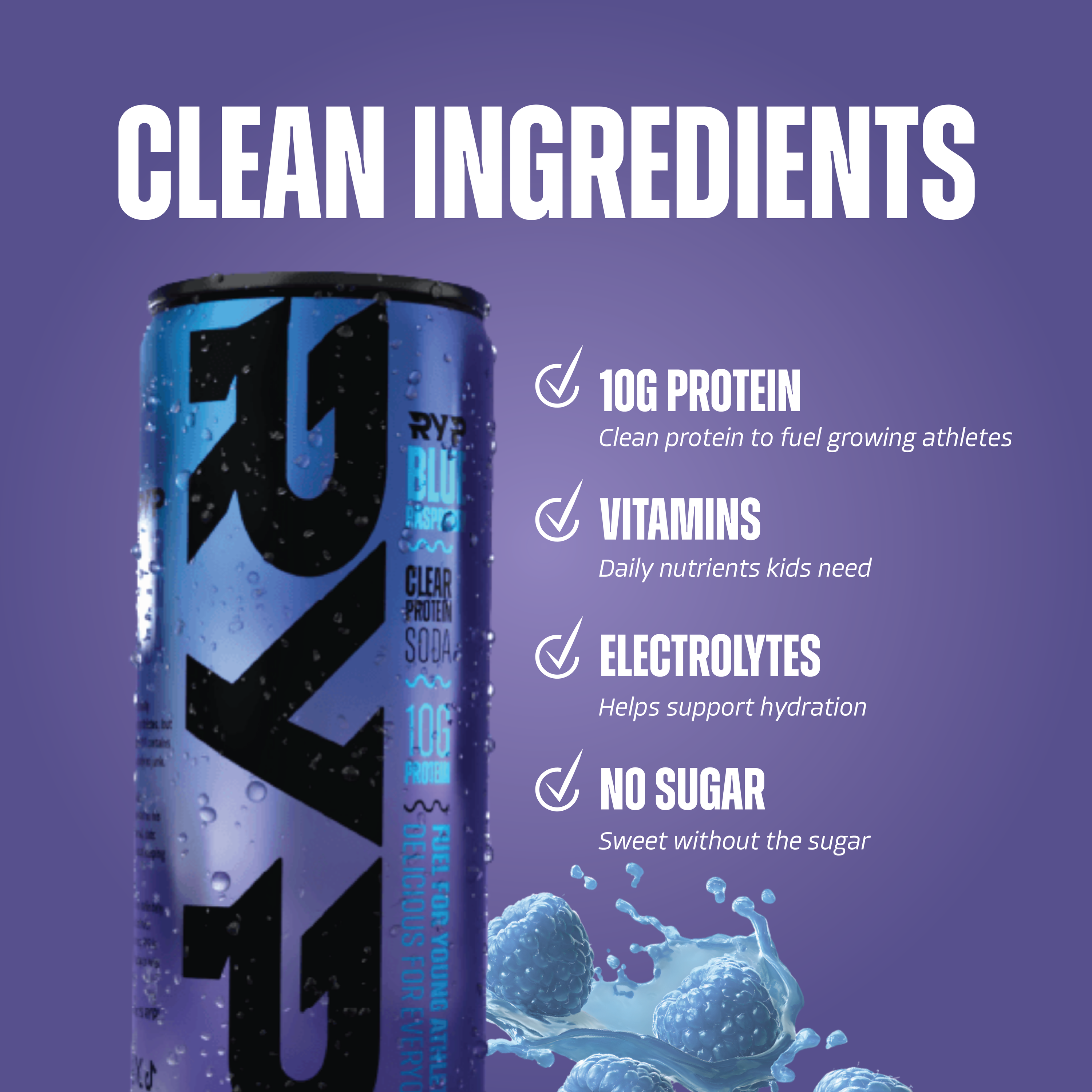 PRE-ORDER RYP Clear Protein Soda 12 Pack