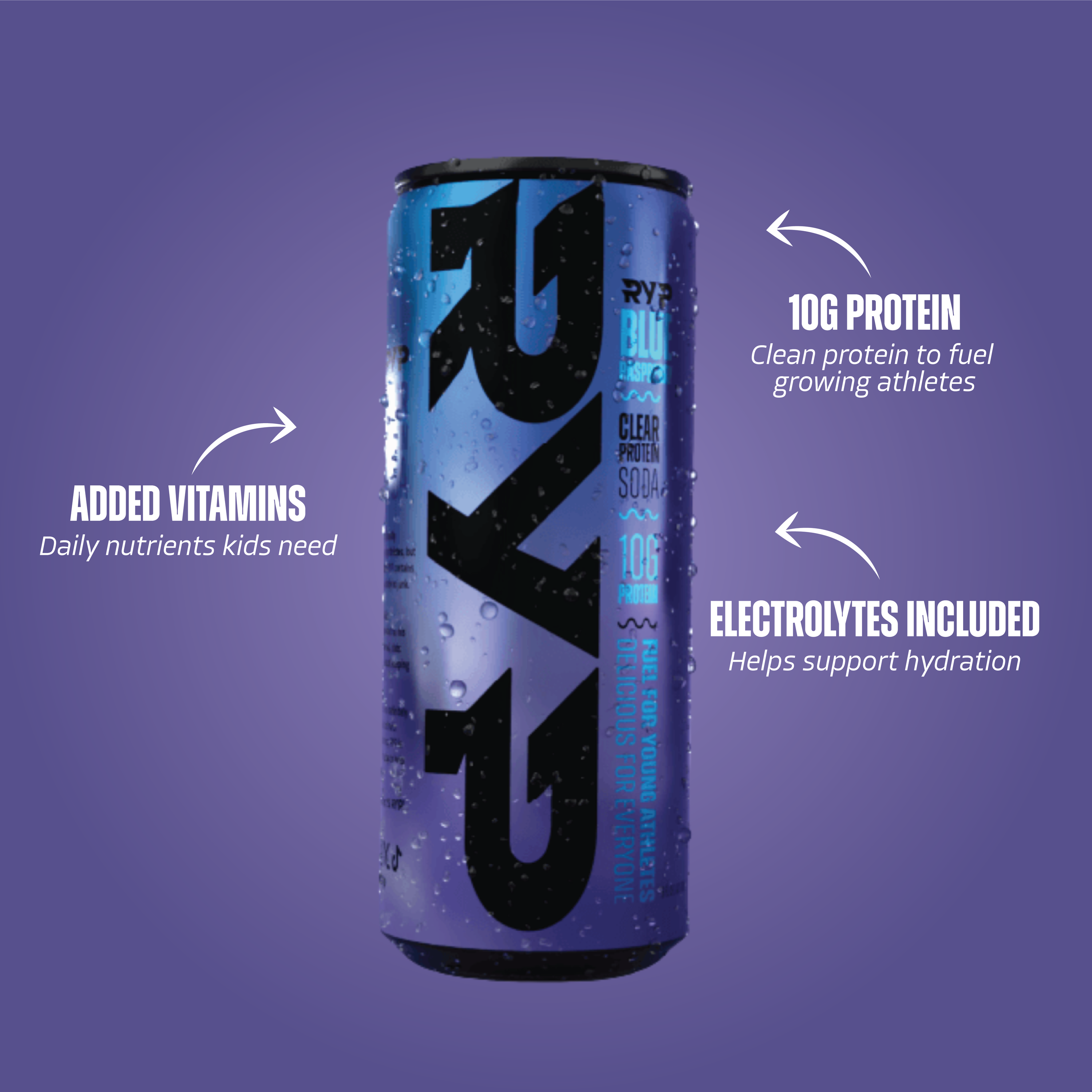 PRE-ORDER RYP Clear Protein Soda 12 Pack