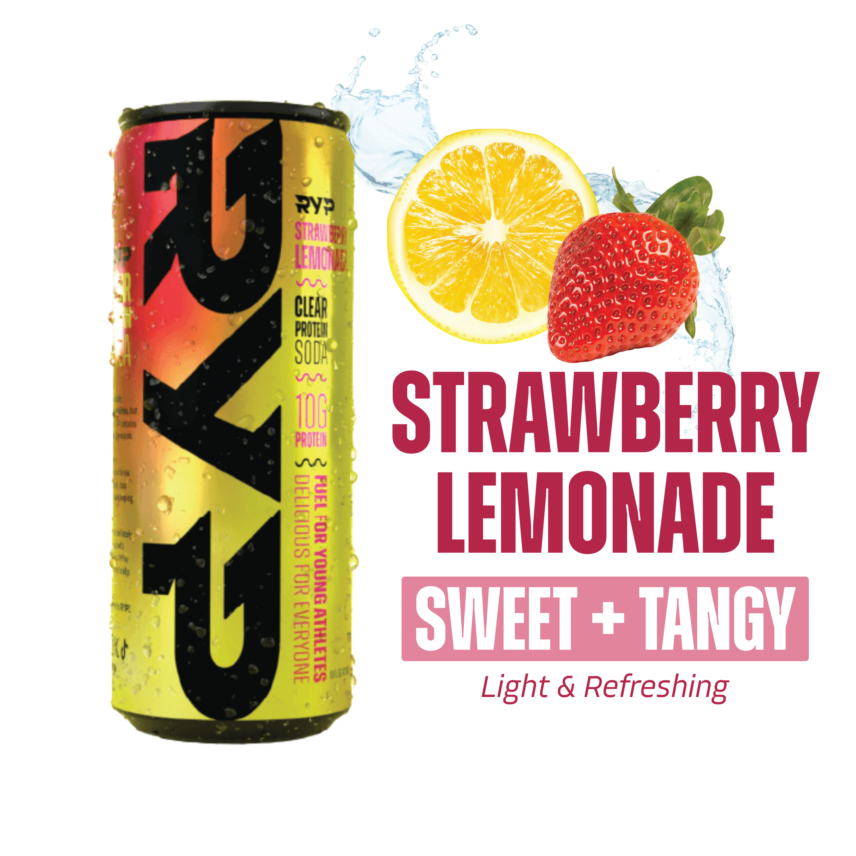 PRE-ORDER RYP Clear Protein Soda 12 Pack