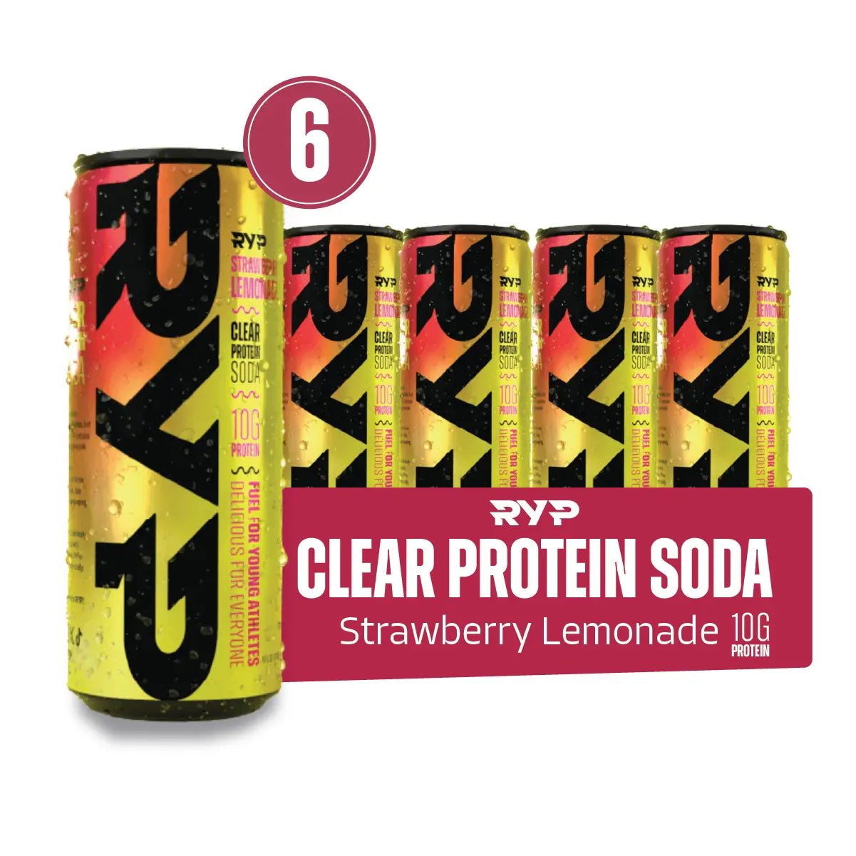 Clear Protein Soda (6 Pack)