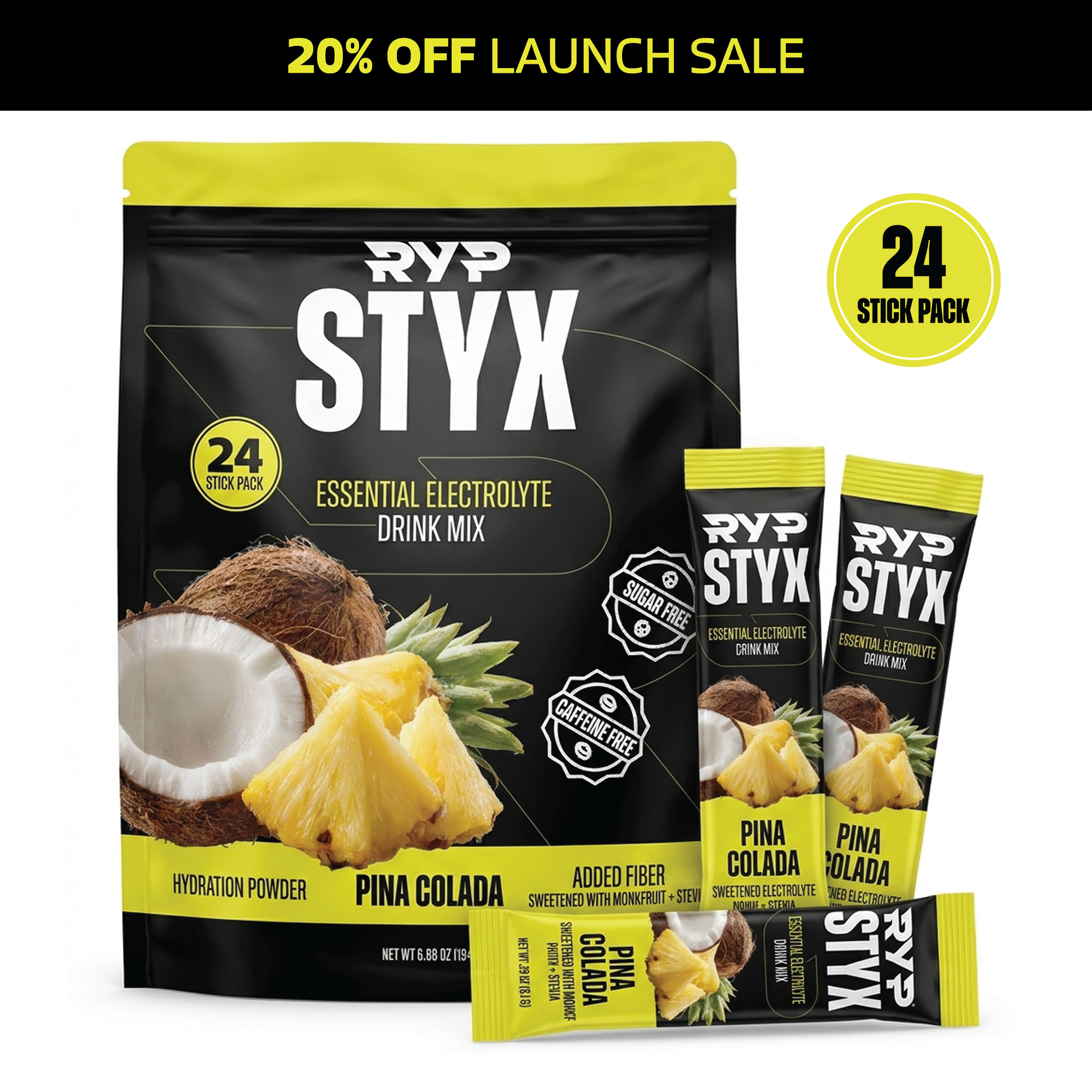 RYP STYX Electrolyte Drink Mix - Pre-order