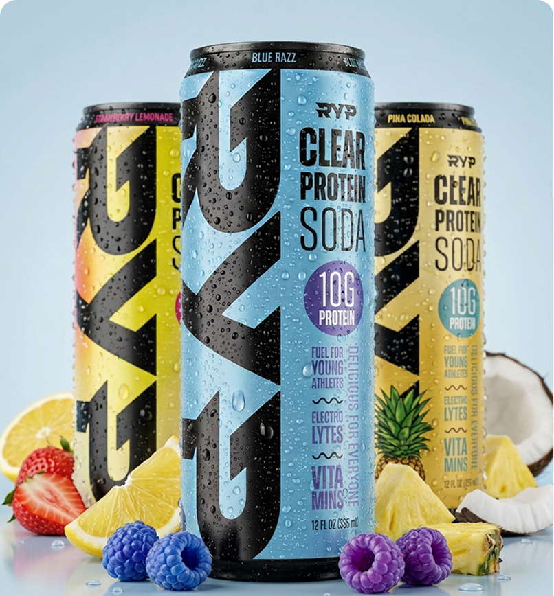 CLEAR PROTEIN SODA